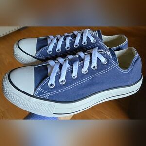 Unisex Sz 7 Men's/9 Women's CONVERSE CTAS Blue Low Top Casual Shoes